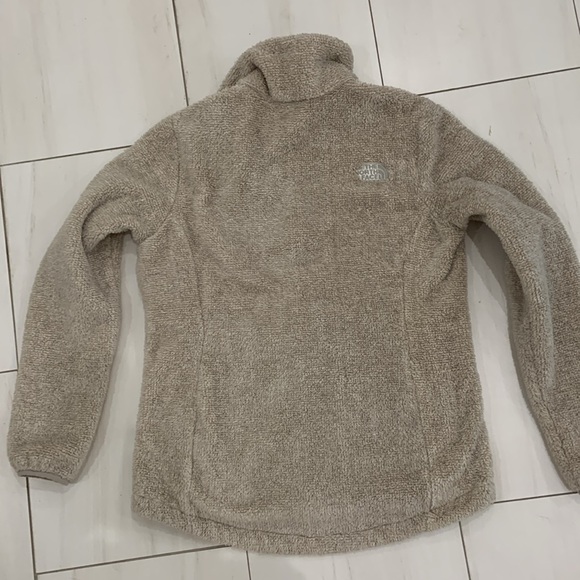 The North Face Women’s Bone Tan Plush Fleece Osito Jacket Size M - Picture 6 of 7